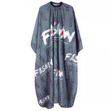 Модная Резка волос водонепроницаемая ткань стрижка накидка для салона, парикмахерской парикмахерский фартук облегающее платье накидка для стрижки волос