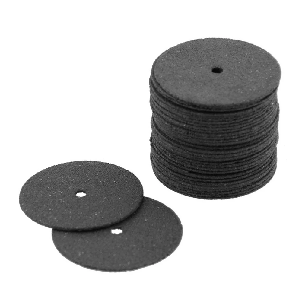36Pcs Black Disc 24mm Abrasive Tools Fiberglass Reinforced Cutting Disc Cut Off Wheel for Dremel Rotary Tool Accessories