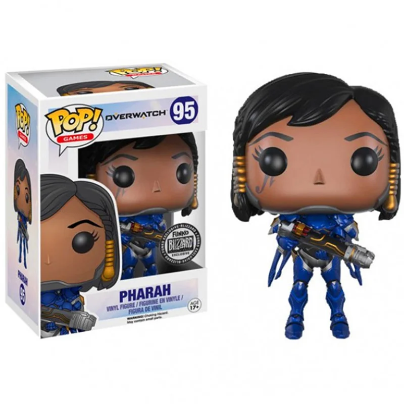 

Game Figurine Funko Pop OW 10cm PVC Anime figures Winston Reaper Soldier 76 Widowmarker Pharah Tracer Vinyl Doll Toys