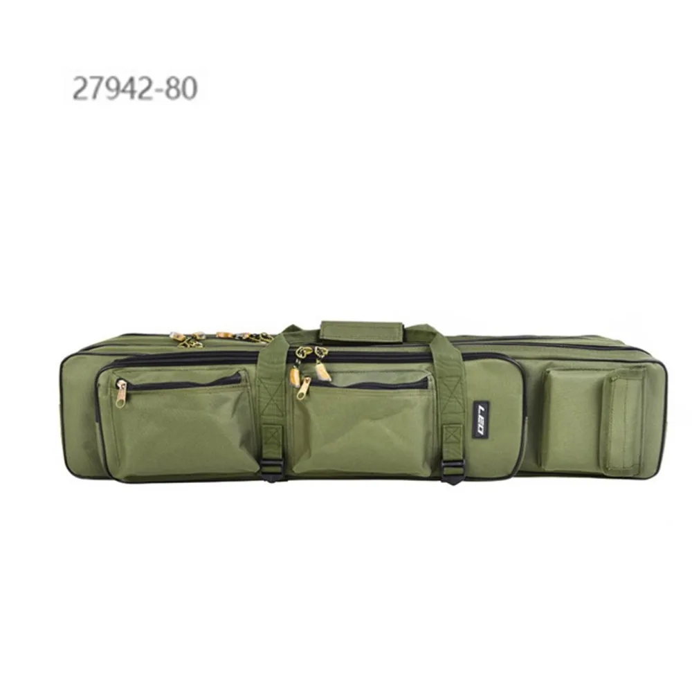 LEO трехслойная складная сумка в европейском стиле для рыбалки на плечо] рыболовный рюкзак
