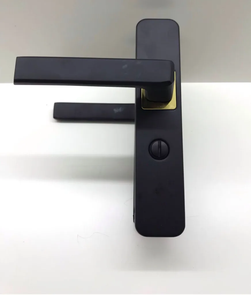 

Toilet Lock Move Lock Have Flat Door Hold Hand Lock Bathroom Lock Aluminium Alloy Cavity Lock