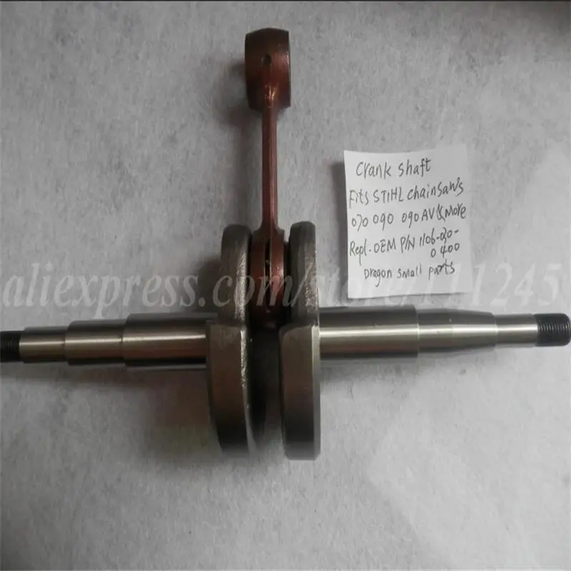 Special  CRANKSHAFT FITS CHAIN SAWS 070 MS070 090 090AV 090G 2 STROKE 105cc CHAINSAW CRANK SHAFT ASSEMBLY 11