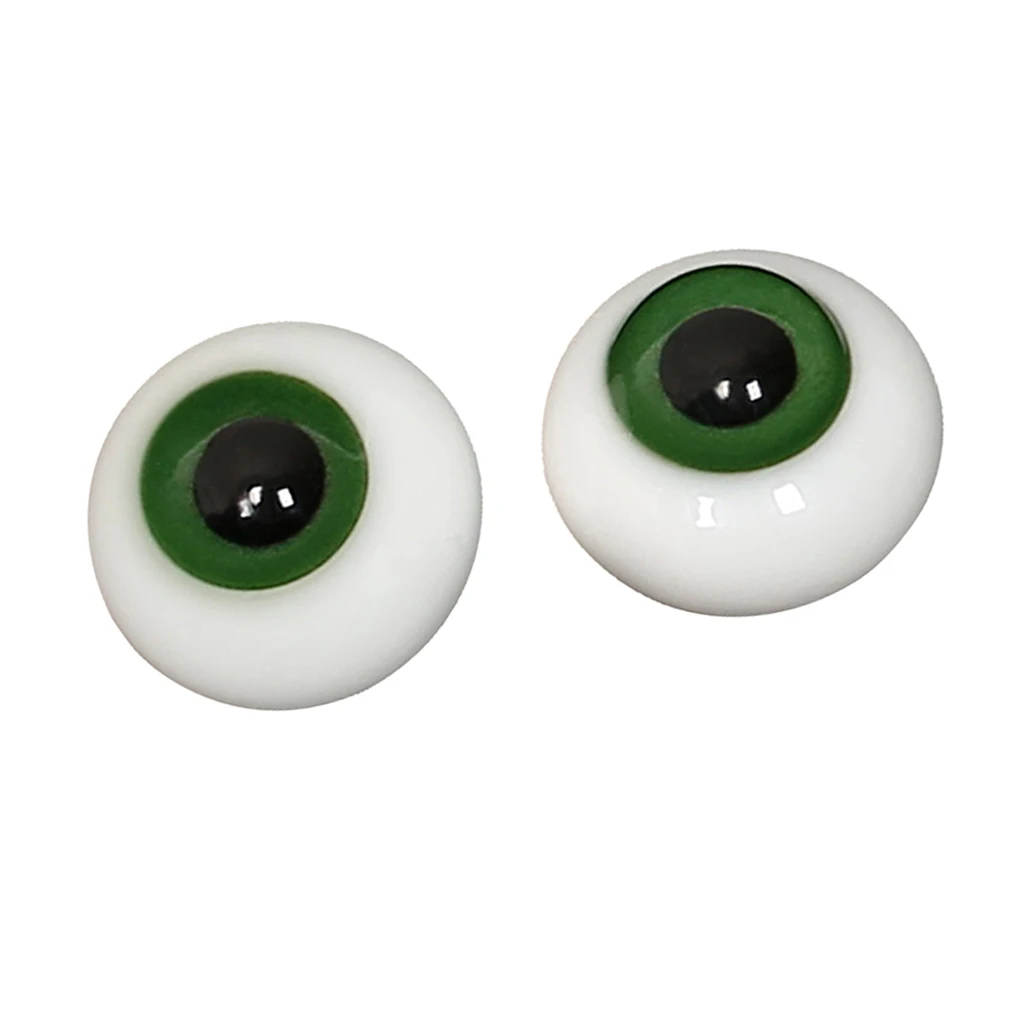 6mm Round Glass Doll Bear Craft Plastic Eyes Eyeball DIY Crafts For Dolls and Craft Making Accessory and other similar sized 