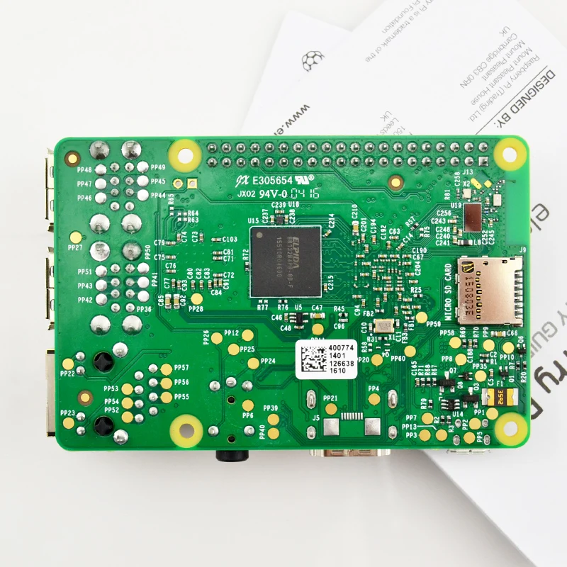 Raspberry Pi 3 Модель B плата 1 Гб LPDDR2 BCM2837 четырехъядерный Ras PI3 B, PI 3B, PI 3 B с WiFi и Bluetooth