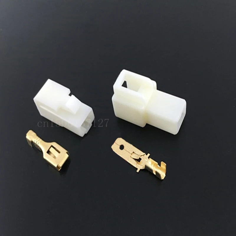 6.3 мм 1/2/3/4/6/8 pin автомобильные Электрический провод Разъем Мужские женский кабель