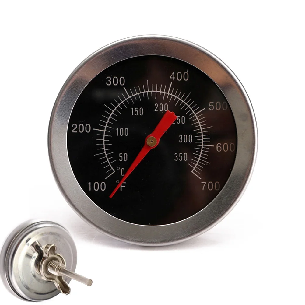 Stainless Steel BBQ Meat Dial Thermometer Grill Meat Dial Temperature