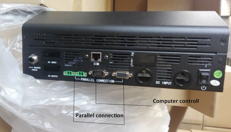 Параллельная работа вне сети солнечный инвертор 10 ква DC48V 220 V/PWM контроллер/зарядное устройство переменного тока