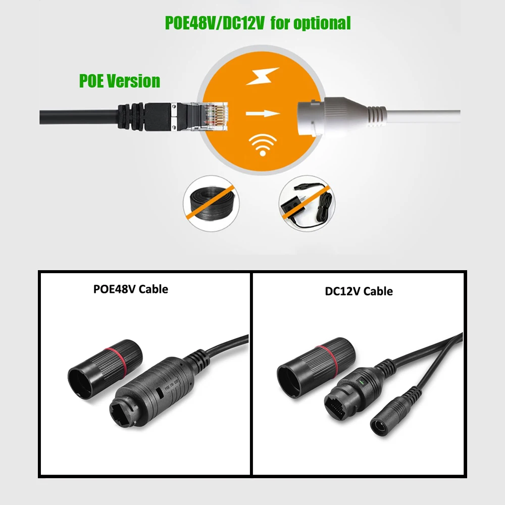 H.265/H.264 IP камера 2MP F22 4MP OV4689 25FPS DC12V/48 V PoE ONVIF Обнаружение движения IP66 металлическая наружная камера видеонаблюдения CCTV