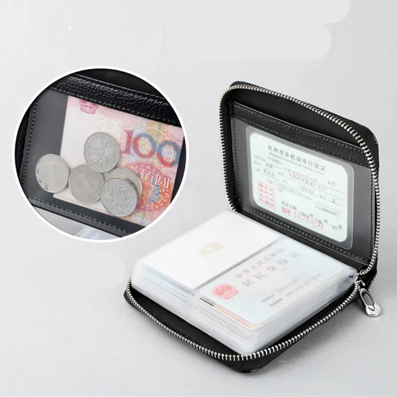 20-40-Bits-Men-Scrub-Leather-Bank-Card-Bag-ID-Holders-Card-Bag-Credit-Card-Wallet