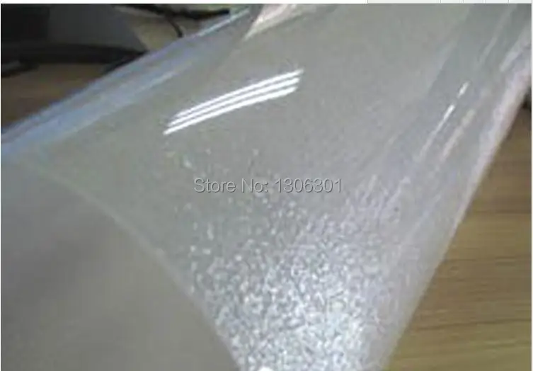 Galvanoplastia prata brilhante material PVC prismáticos fatia