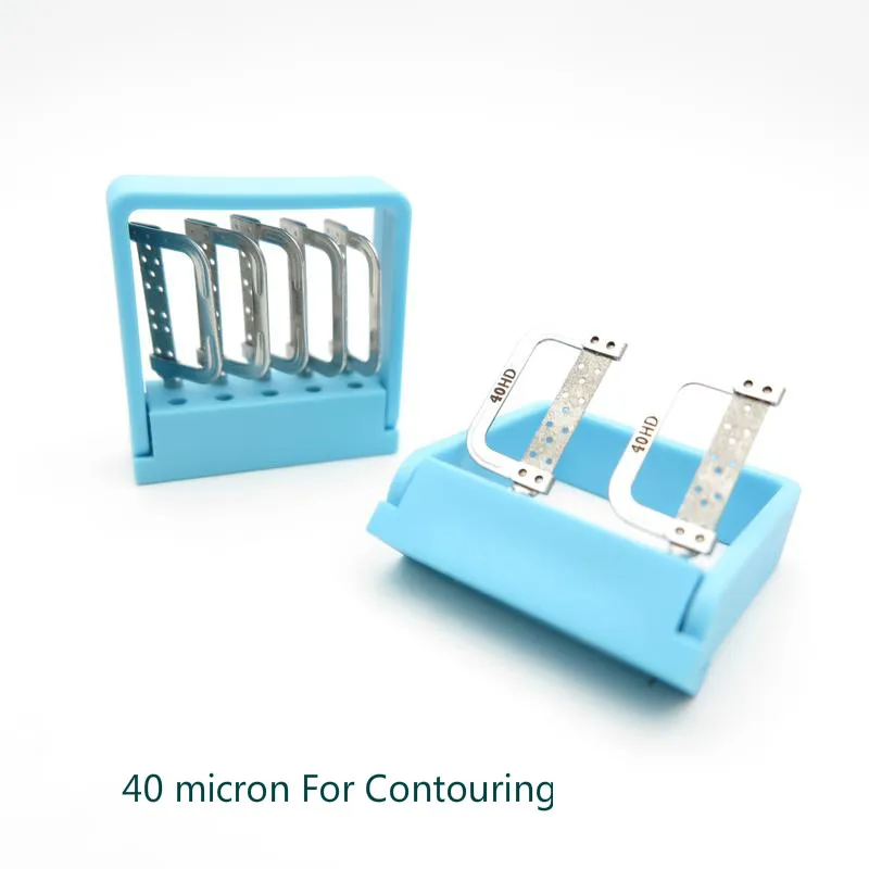 

RZ3S Dental Orthodontic Automatic Diamond Kit For Ortho IPR System Interproximal Enamel Reduction AUTO-STRIPS 40HD
