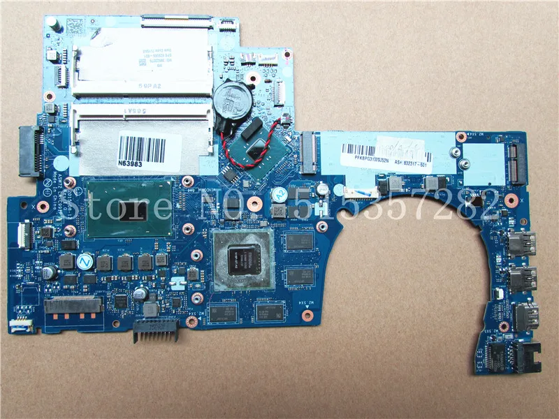 

950M 4GB i7 6700HQ For HP ENVY NOTEBOOK 17-N178CA Laptop Motherboard 829066-601 LA-C991P MOTHERBOARD DSC