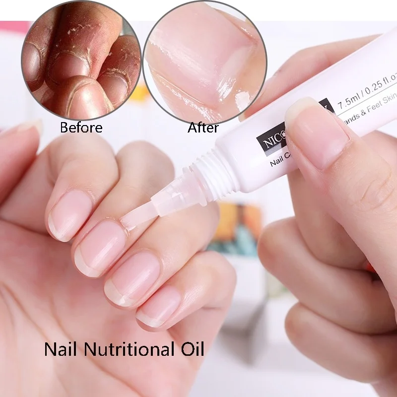 Nicole Diary Nail Nutrition масляная ручка цветочный аромат Лечение ногтей омолаживающее Масло для кутикулы маникюр смягчающая кисточка для дизайна ногтей инструмент