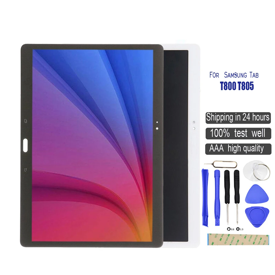 10," дюймовый ЖК-дисплей для samsung Galaxy Tab S T800 T805 SM-T800 SM-T805 с сенсорным экраном дигитайзер сенсор полная сборка