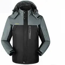 2017 Hiking Jacket Plus Size 9XL Mens Ski Coats Waterproof Wind Stopper Snow Jacket Thick Warm Coat Winter Skiing Jacket Women