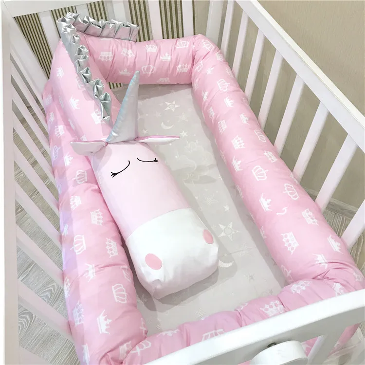 unicorn cot bumper