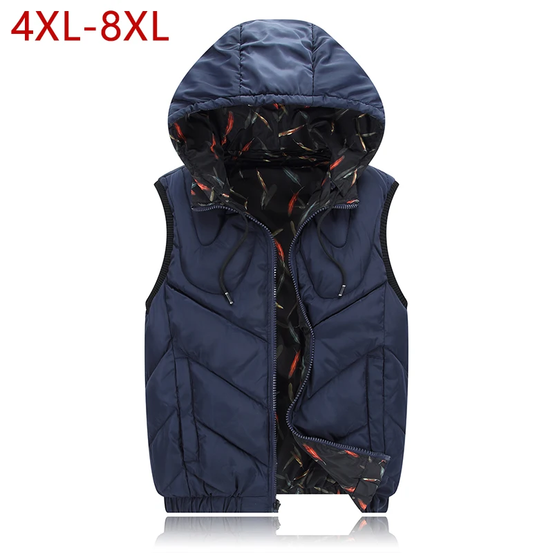 Зимний осенне зимний теплый жилет размеры 4x L 8XL|Жилеты и безрукавки| |