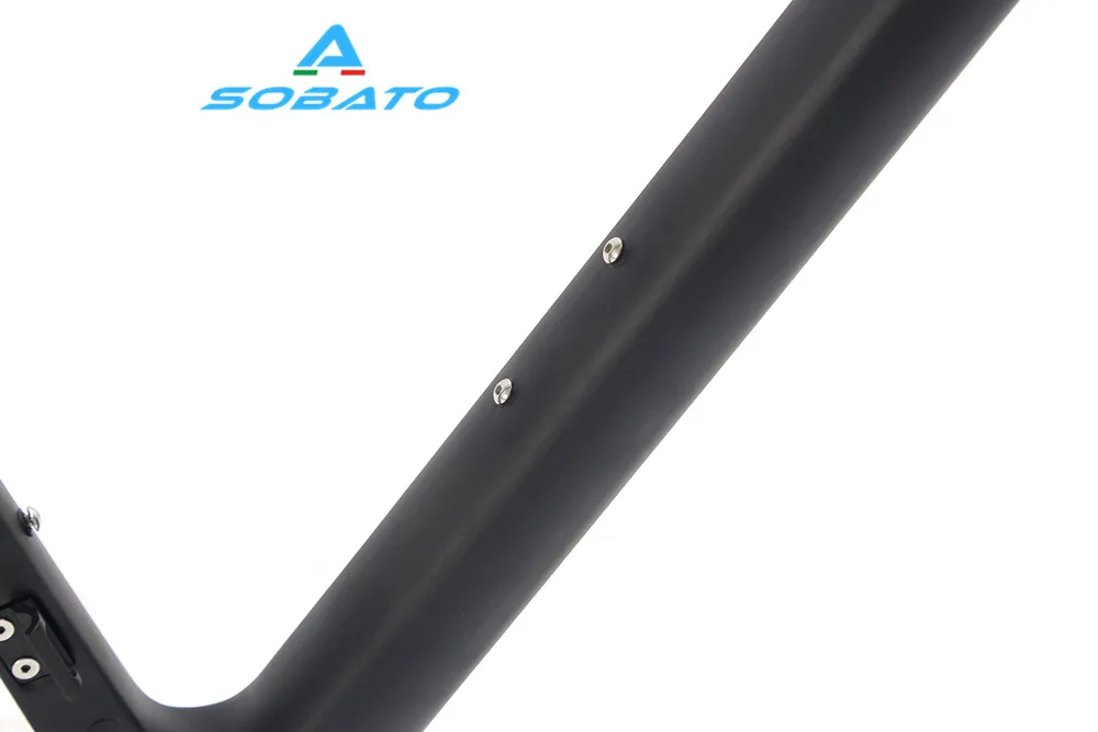 Discount Factory direct sales Super light and High quaility carbon cyclocross bike 142*12mm Thru Axle carbon CX frame 11