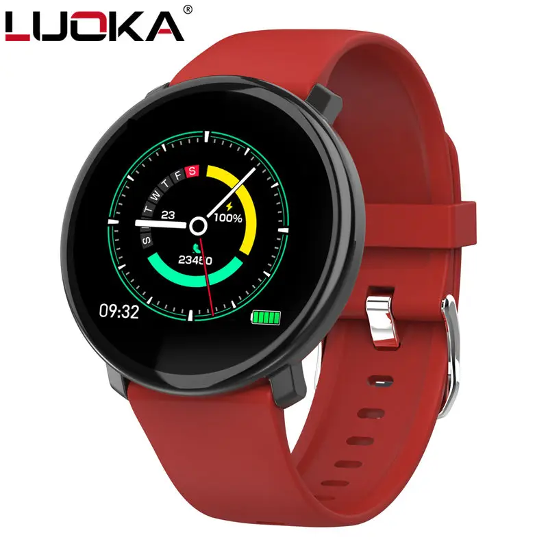 

LUOKA Smart Watch M31 Full Screen Touch IP67 Waterproof Multiple Sports Mode DIY Bluetooth Smartwatch Face Support IOS Android
