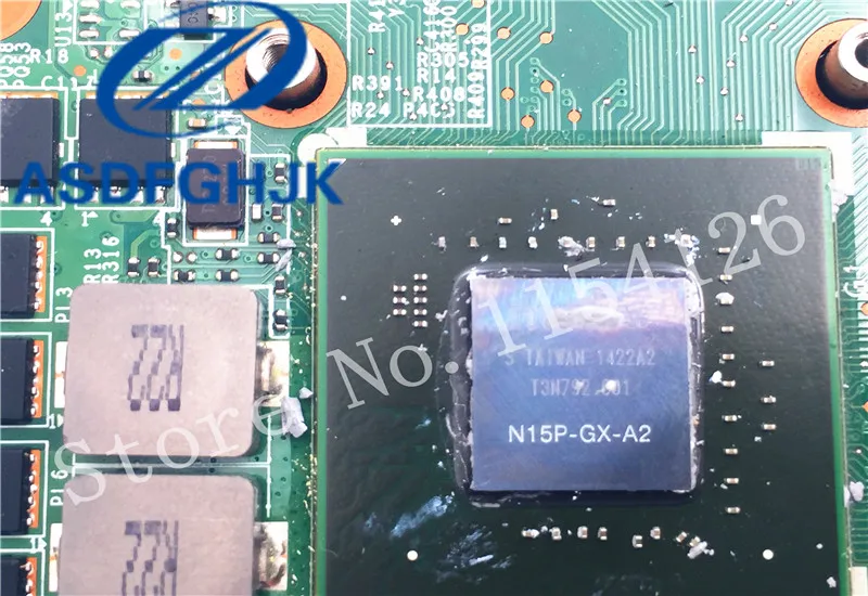 MS 17591 материнская плата для ноутбука MSI GE70 VER 1 0 ms 1759 SR1PX DDR3L не интегрированная N15P GX