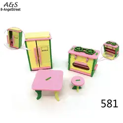 Дети кукольный домик, имитация мебель игрушечные лошадки ванная комната Multi комнаты более 3 лет спальня обувь для девочек кухня набор