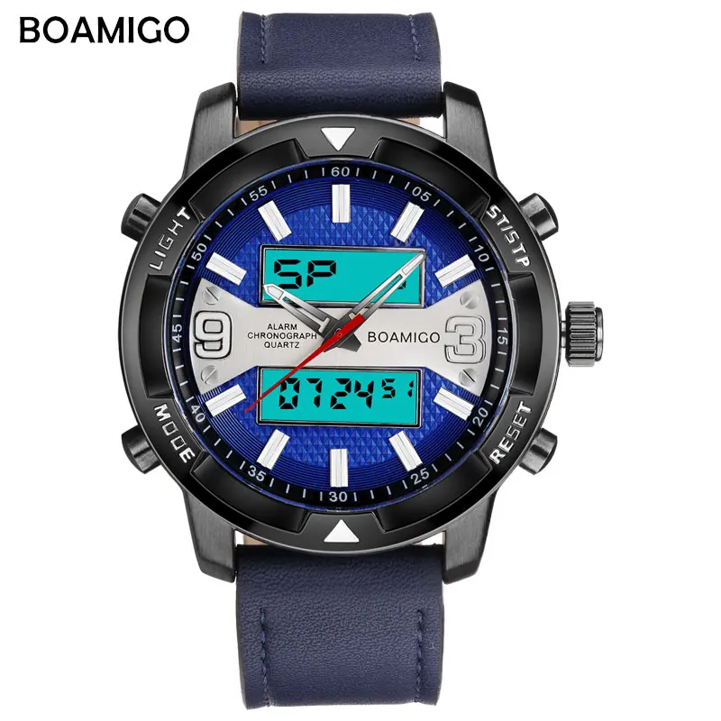 

BOAMIGO New S Shock Watch Electronic Led Digital Watches Men Army Military Wristwatches Male Boys Waterproof Sports Watches