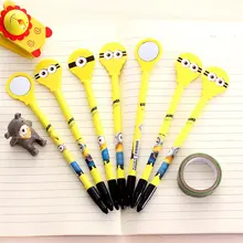 10 pcs South Korean creative stationery and lovely cartoon Minions gel pen student award