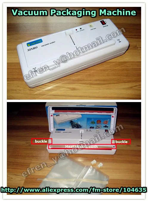 DZ 280 Vacuum sealer food vacuum sealing machine plastic bags sealing machine aluminum bags vacuum packer