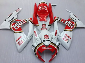 

Motorcycle Fairing kit for SUZUKI GSXR600 750 K6 06 07 GSXR 600 GSXR750 2006 2007 ABS Hot Red white Fairings set+Gifts SB03