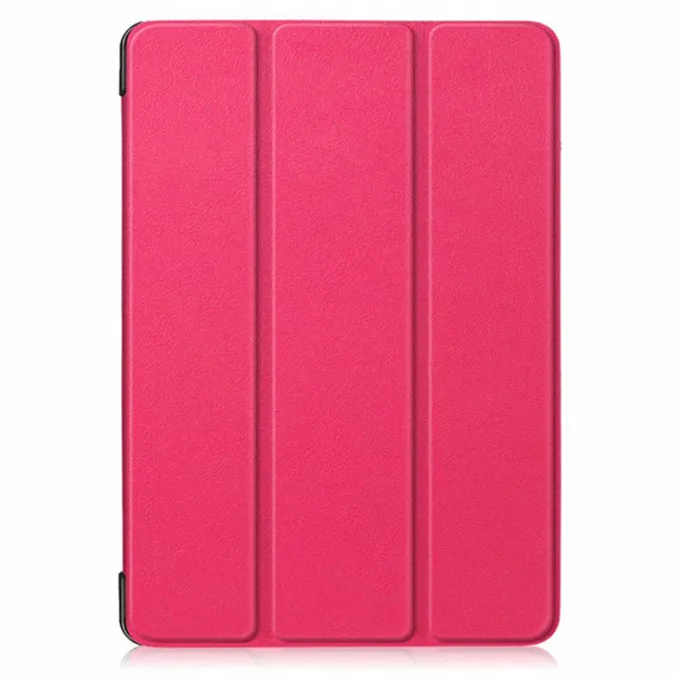 Для lenovo Tab E10 TB-X104F чехол с трехстворчатой откидной подставкой Магнитный чехол Tab E10 E 10X104 X104f Tablet TabE10 Тонкий чехол - Цвет: rose red-ka si te