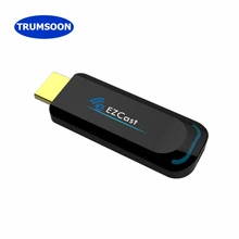 TRUMSOON HDMI Dongle TV Stick Wireless WiFi Display Receiver EZcast 2.4G 5G Anycast Miracast 1080P for Android iOS Phones to TV