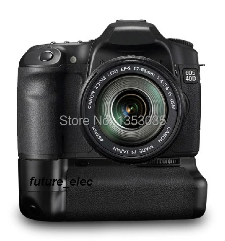 Вертикальная силовая заслонка батарея рукоятка держатель для Canon EOS 50D 40D 30D 20D SLR DSLR камера как BG-E2N подходит для BP-511A