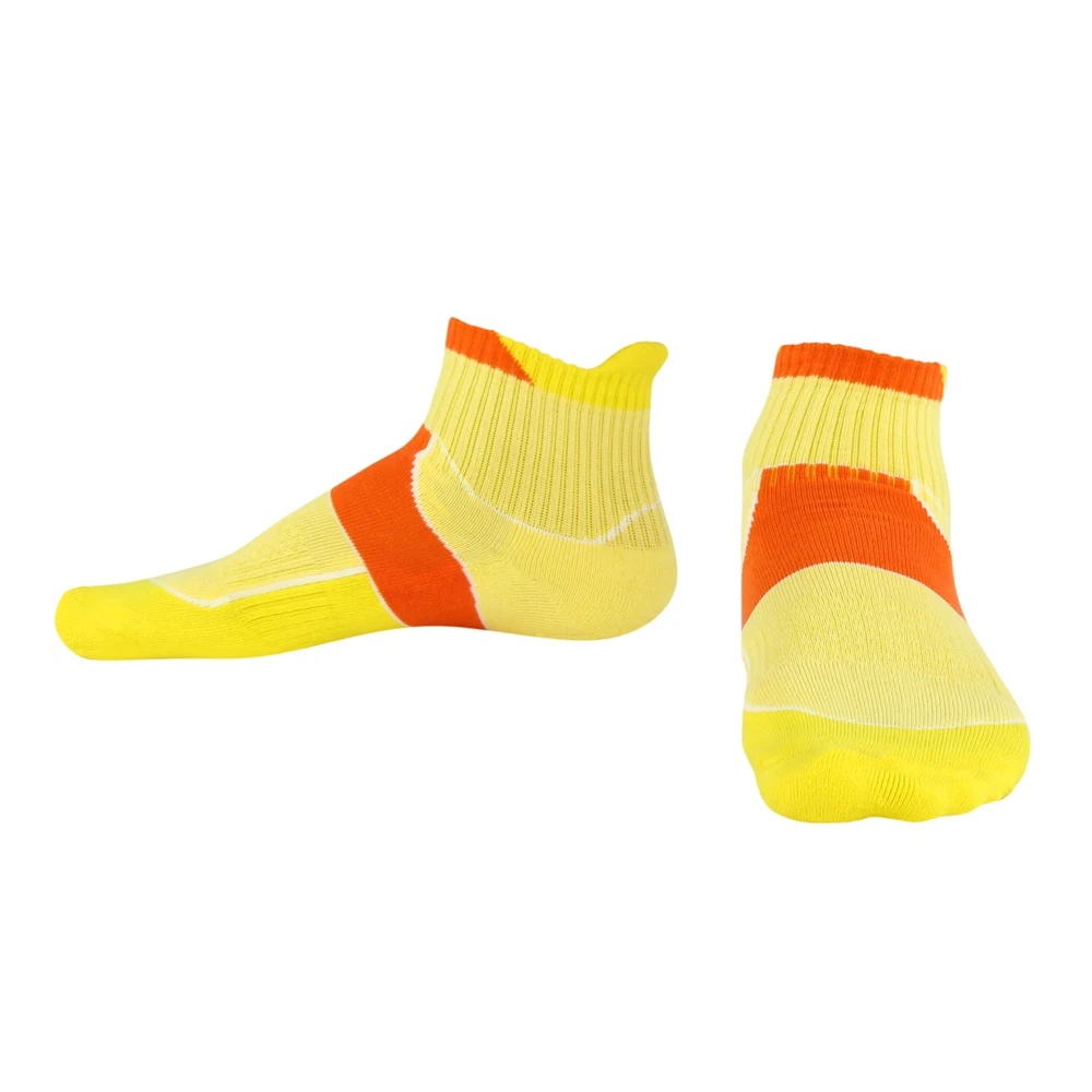 Marathon running cycling,Short tube sock-Thickened sole,Terry socks for Men and women