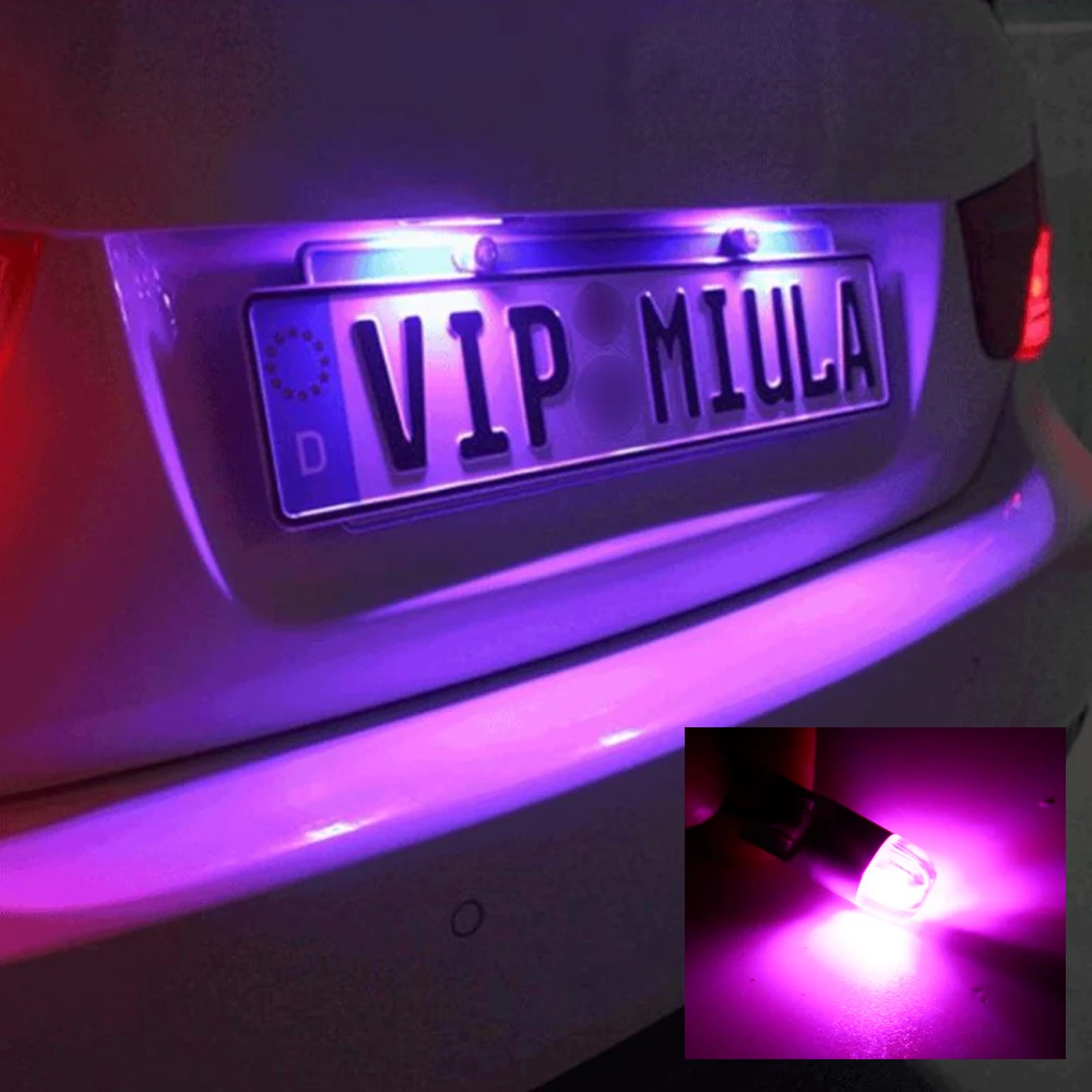 10 шт. автомобильный светильник T10 Светодиодный Маркер 2SMD 3030 W5W WY5W 192 168 501 задний