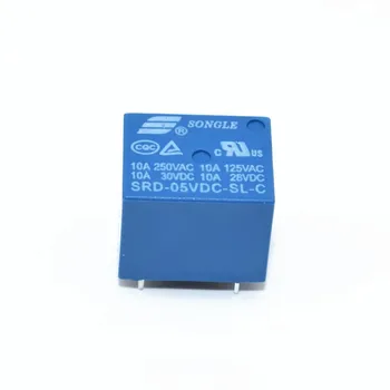 

25pcs/FOR SONGLE SRD-5VDC-SL-C PCB Type 5V DC SL Power Relay
