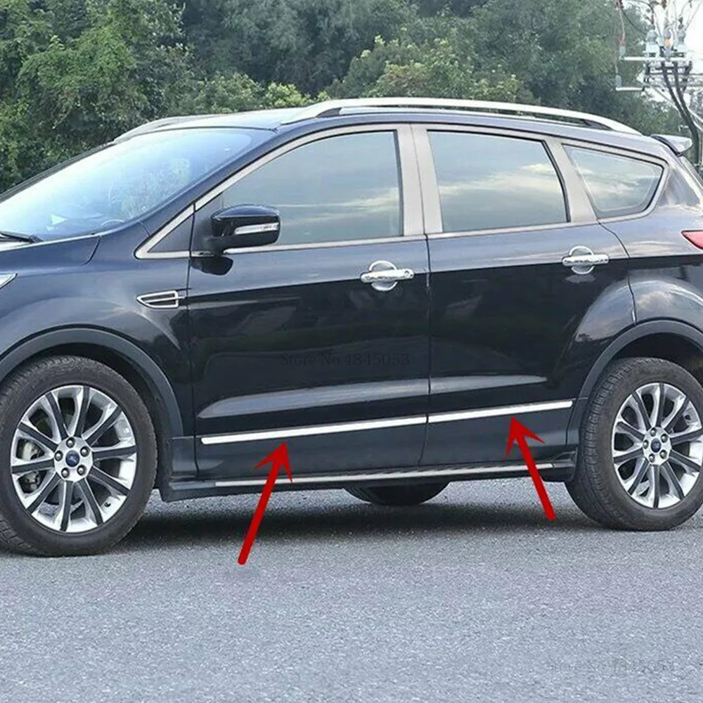 AITWATT подходит для Ford Escape 2013 2014 2015 2016 2017 дверь из нержавеющей стали боковое тело