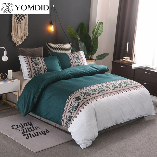 Best Offers Simple Printing Duvet Cover Sets Polyester Plain Printed Bedding Set Reactive Printing Duvet Cover With Pillowcases Bedding Set Best Offers Simple Printing Duvet Cover Sets Polyester Plain Printed Bedding Set Reactive Printing Duvet Cover With Pillowcases Bedding Set
