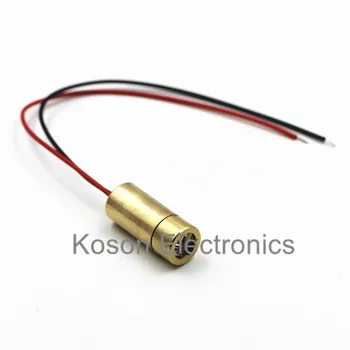 

650nm 9mm 3V 50mW Laser Cross Diode Module Red Copper Head