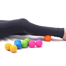 Арахисовый двойной массажный шар физический глубокий тканевый массажный шарик для белого воротника для офиса дома самомассажный снимающий боль