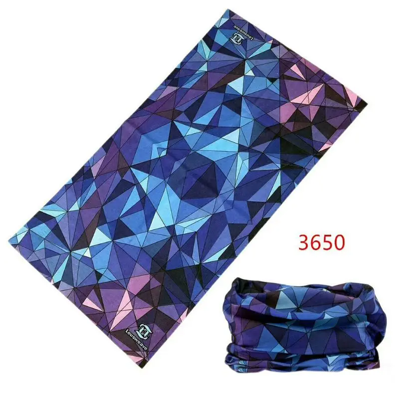 

Men Unisex Cycling Motorcycle Widen Magic Scarf Geometric Skull Bone Colorful Printing Tube Headband Outdoor Turban Face Mask