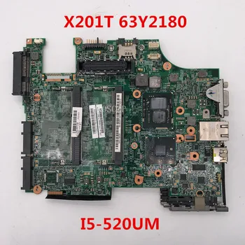 

Free shipping For X201T Laptop motherboard 63Y2180 09236-1 48.4DV02.011 With I5-520UM CPU 100% working well