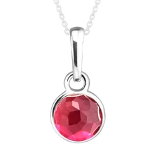 Подходит Pandora Браслеты 925 пробы серебряные подвески июля капелька серебряные бусины DIY Ювелирные изделия 09506-7