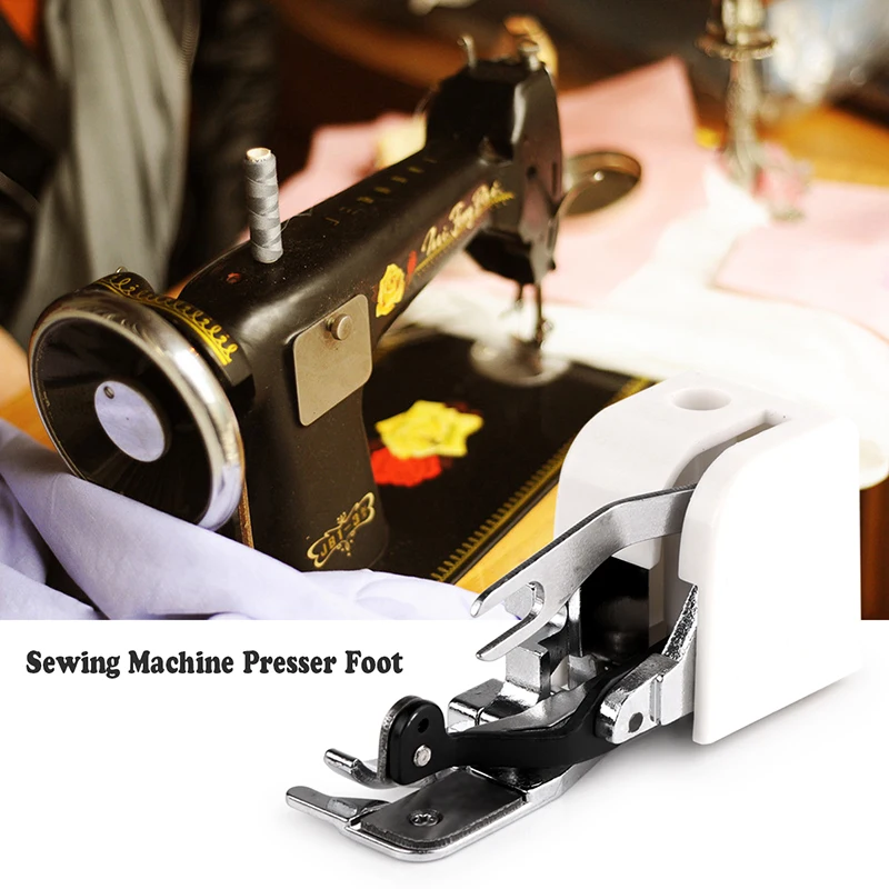 

Household Sewing Machine Parts Side Cutter Overlock Presser Foot Press Feet For All Low Shank Singer Janome Brother 1Pcs