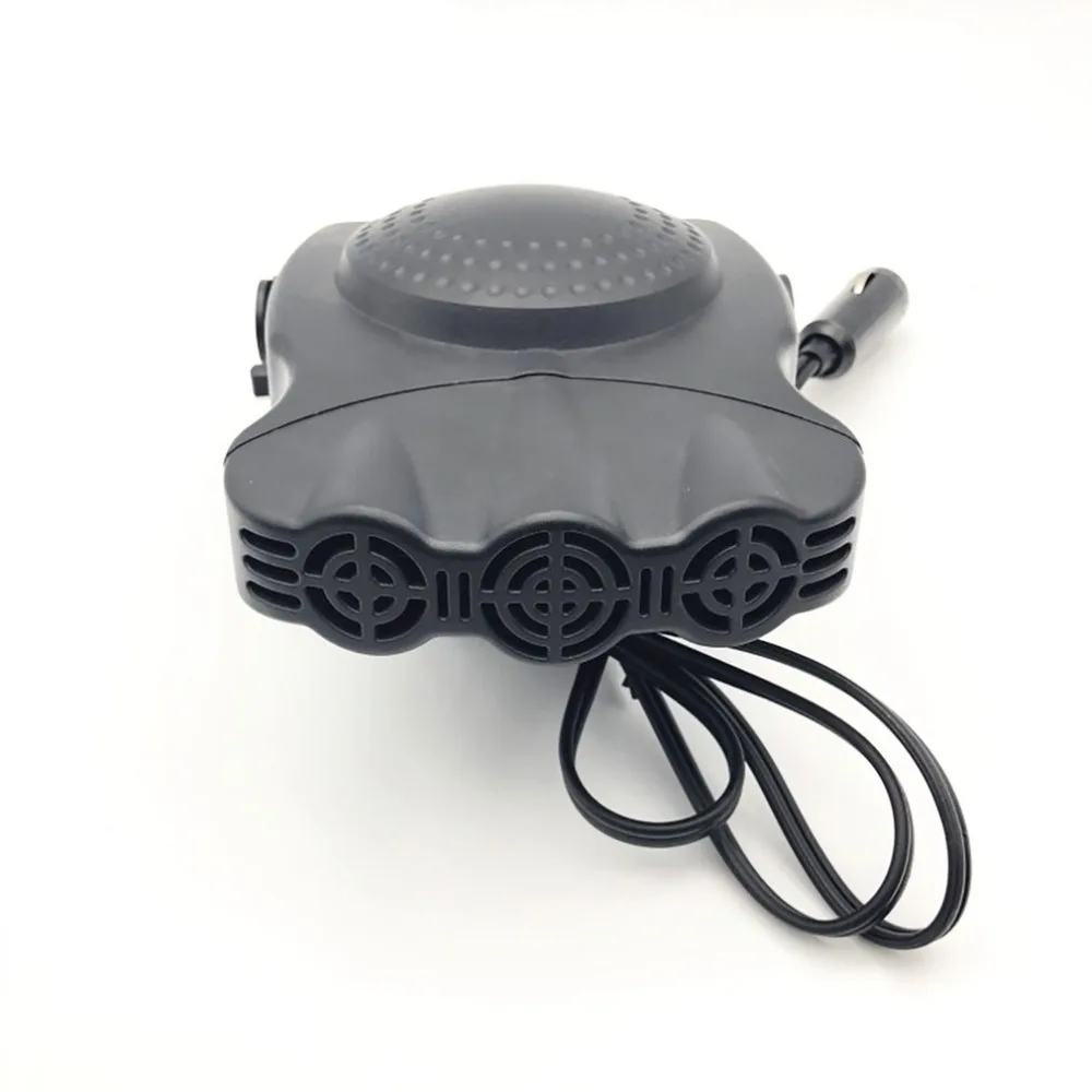 

12V 150W Portable Car Heater Cooling Fan Three-hole Defroster Defogger Demister Electronic Fan Heater Car Warmer