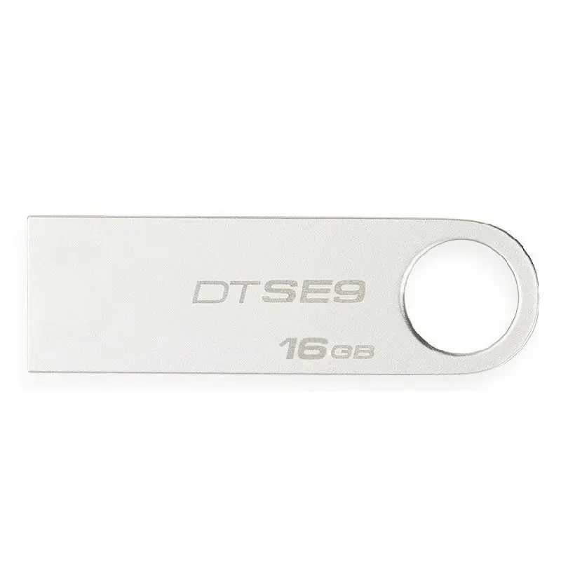 kingston USB флеш-накопитель 32 ГБ USB 2,0 флеш-накопители 16 Гб металлический материал DTSE9H флеш-накопитель USB