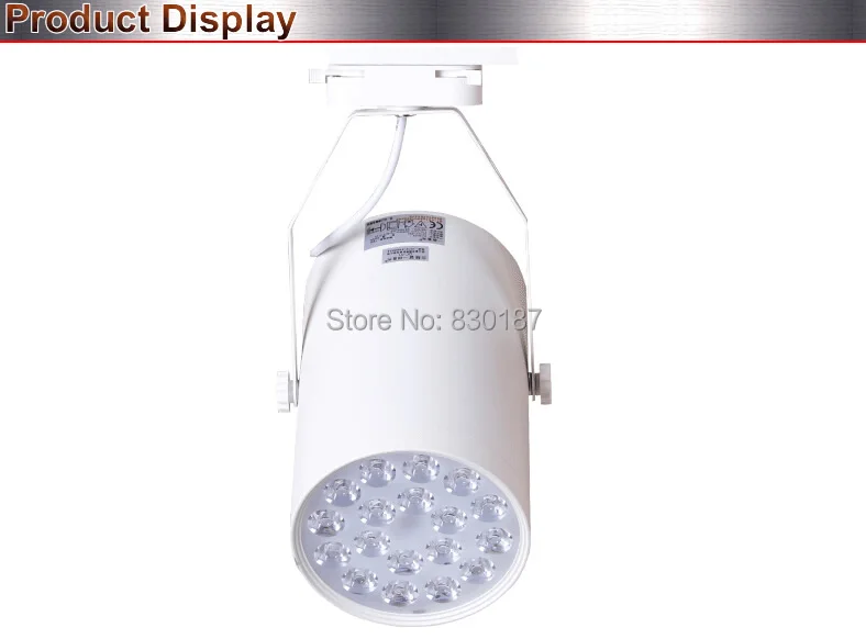 Светодиодный Трековый светильник 12 Вт 1320LM светодиодные чипы Epistar 110 V 220 V LED пятно света Светодиодный релейное освещение для магазина одежды холодной теплый натуральный белый