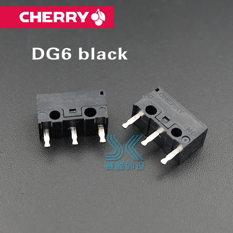 Оригинальная вишневая мышь Micro switch DG1 DG2 DG4 DG6 черная серая точка Микро Кнопка для lotech SteelSeries большая часть игровой мыши - Цвет: DG6