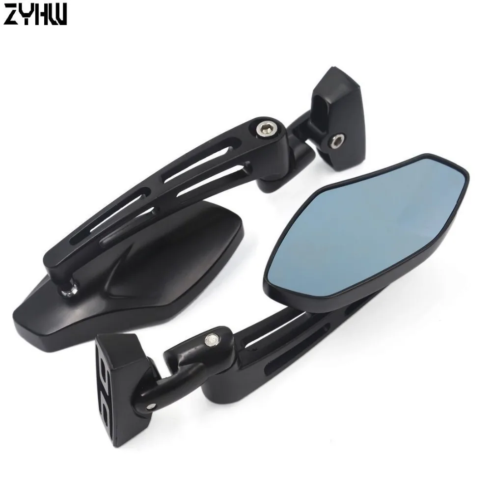 ZYHW 2pcs Motorcycle Mirror Black Rearview Mirrors motorbike Side Mirrors For Suzuki GSXR 600