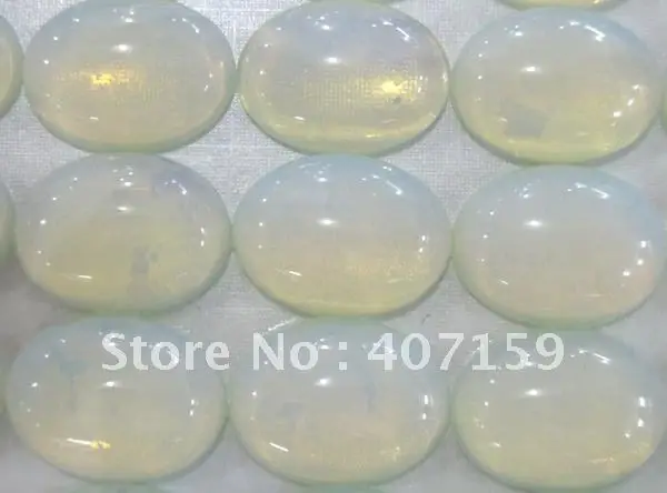 15x20mm Oval Opal Opalite Stone CAB Cabochon Gemstone Jewelry Beads for Rings Earrings Pendant Wholesale Free Shipping 70Pcs/Lot | Украшения