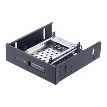 Uneatop ST5514B Single Bay 2.5 inch SATA HDD/SSD Mobile Rack Enclosure Black Door